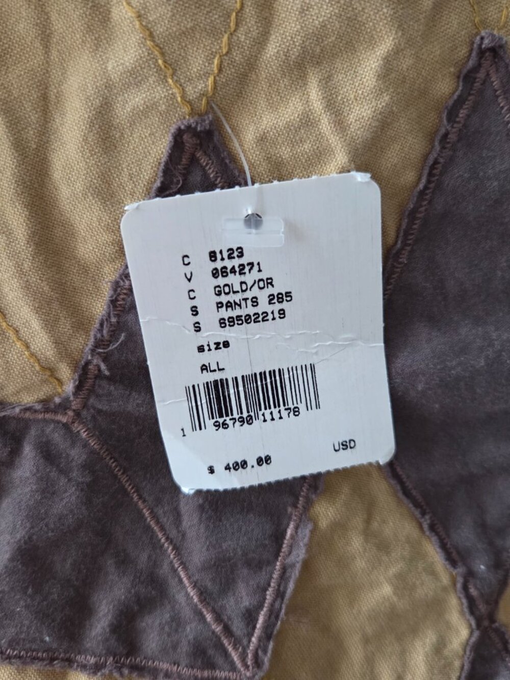 Magnolia Pearl - Quiltwork Miner Pants in Marigold - One Size - Picture 9 of 9